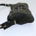 FENDI Mamma Baguette Shoulder Bag Cotton Gray 2354 26685 099ep2430