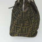 FENDI Zucca Canvas Tote Bag Black Brown 2241 26634 099ep2431