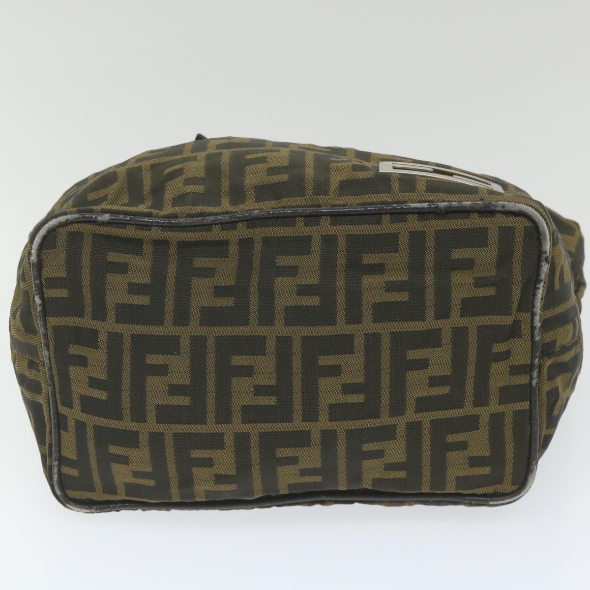 FENDI Zucca Canvas Tote Bag Black Brown 2241 26634 099ep2431