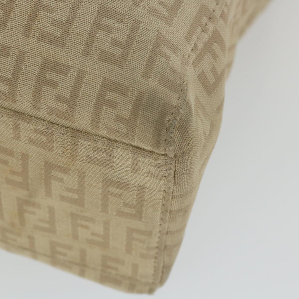 FENDI Zucchino Canvas Tote Bag Beigeep2434