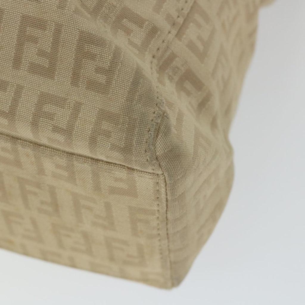 FENDI Zucchino Canvas Tote Bag Beigeep2434
