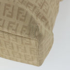 FENDI Zucchino Canvas Tote Bag Beigeep2434