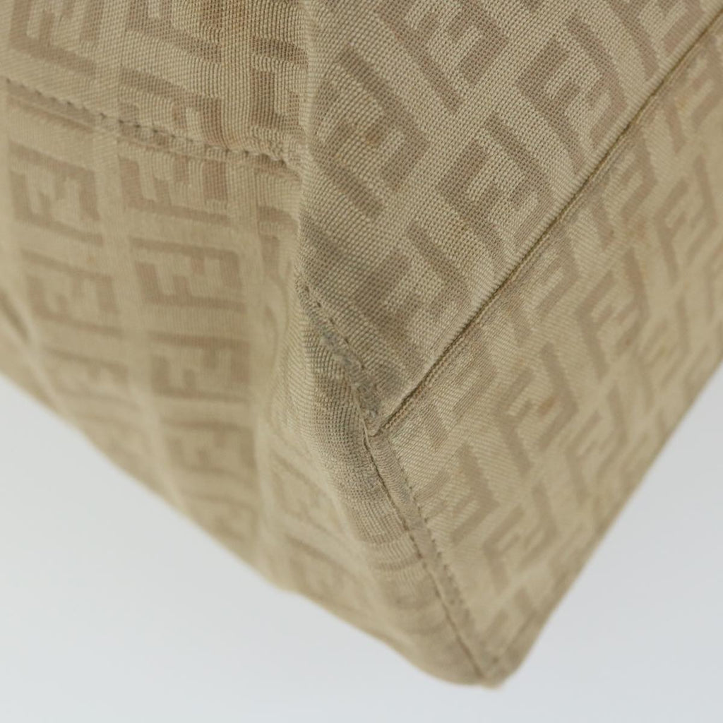FENDI Zucchino Canvas Tote Bag Beigeep2434