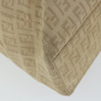 FENDI Zucchino Canvas Tote Bag Beigeep2434