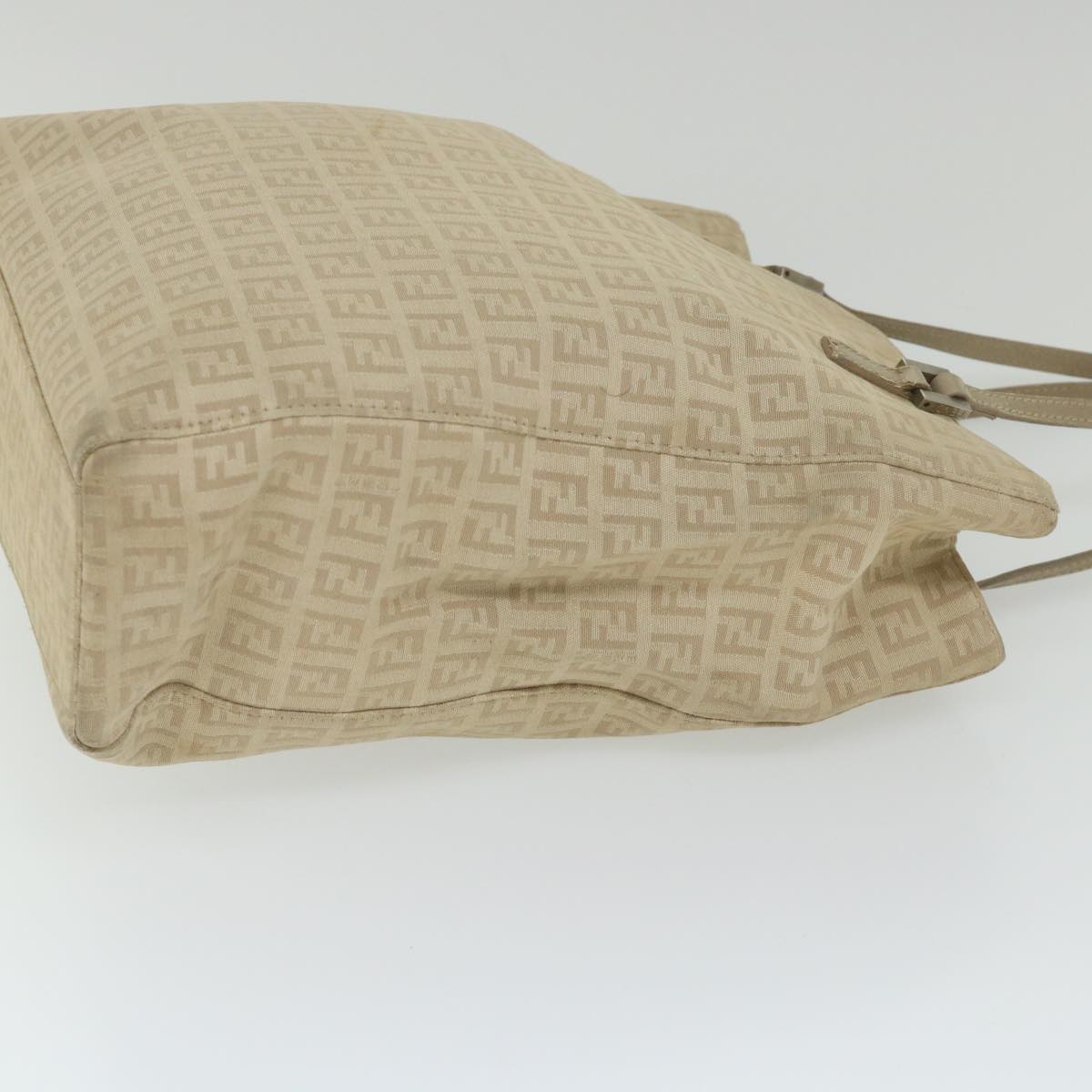 FENDI Zucchino Canvas Tote Bag Beigeep2434