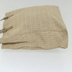 FENDI Zucchino Canvas Tote Bag Beigeep2434