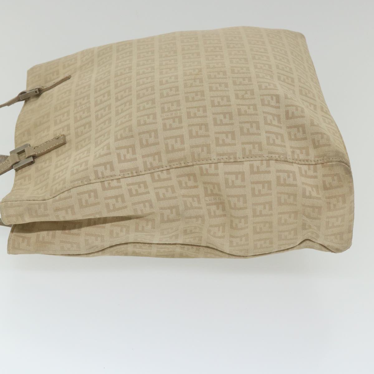 FENDI Zucchino Canvas Tote Bag Beigeep2434