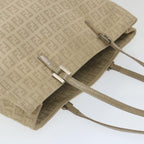 FENDI Zucchino Canvas Tote Bag Beigeep2434