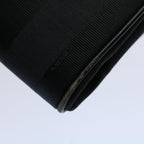 FENDI Pecan Canvas Clutch Bag Black Brownep2439