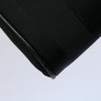 FENDI Pecan Canvas Clutch Bag Black Brownep2439