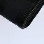FENDI Pecan Canvas Clutch Bag Black Brownep2439