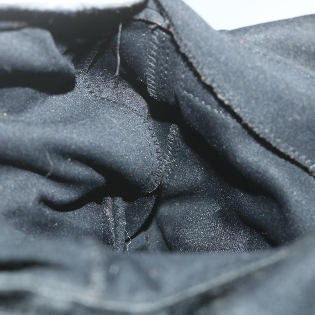 FENDI Mamma Baguette Shoulder Bag Nylon Blackep2451