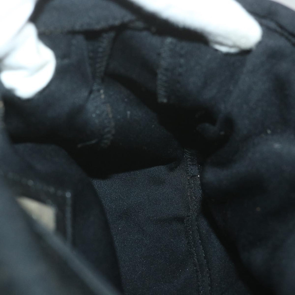 FENDI Mamma Baguette Shoulder Bag Nylon Blackep2451