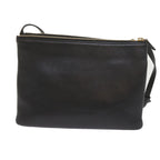 CELINE Trio PM Shoulder Bag Leather Black  ep2461