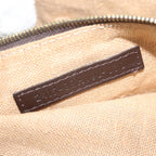 FENDI Zucca Canvas Hand Bag Black Brownep2499