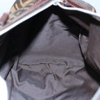 FENDI Zucca Canvas Hand Bag Black Brown 2119 16327 089ep2529