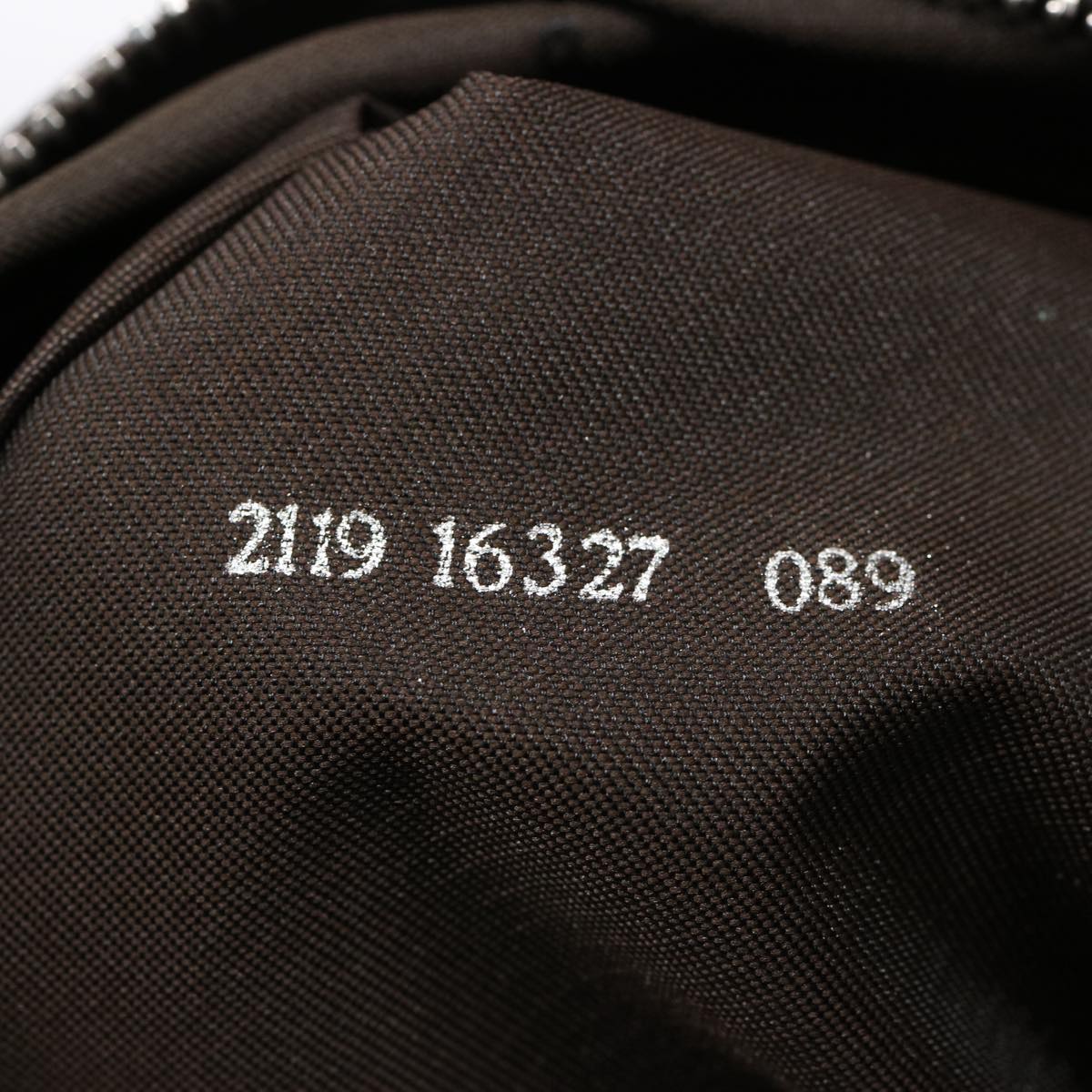 FENDI Zucca Canvas Hand Bag Black Brown 2119 16327 089ep2529