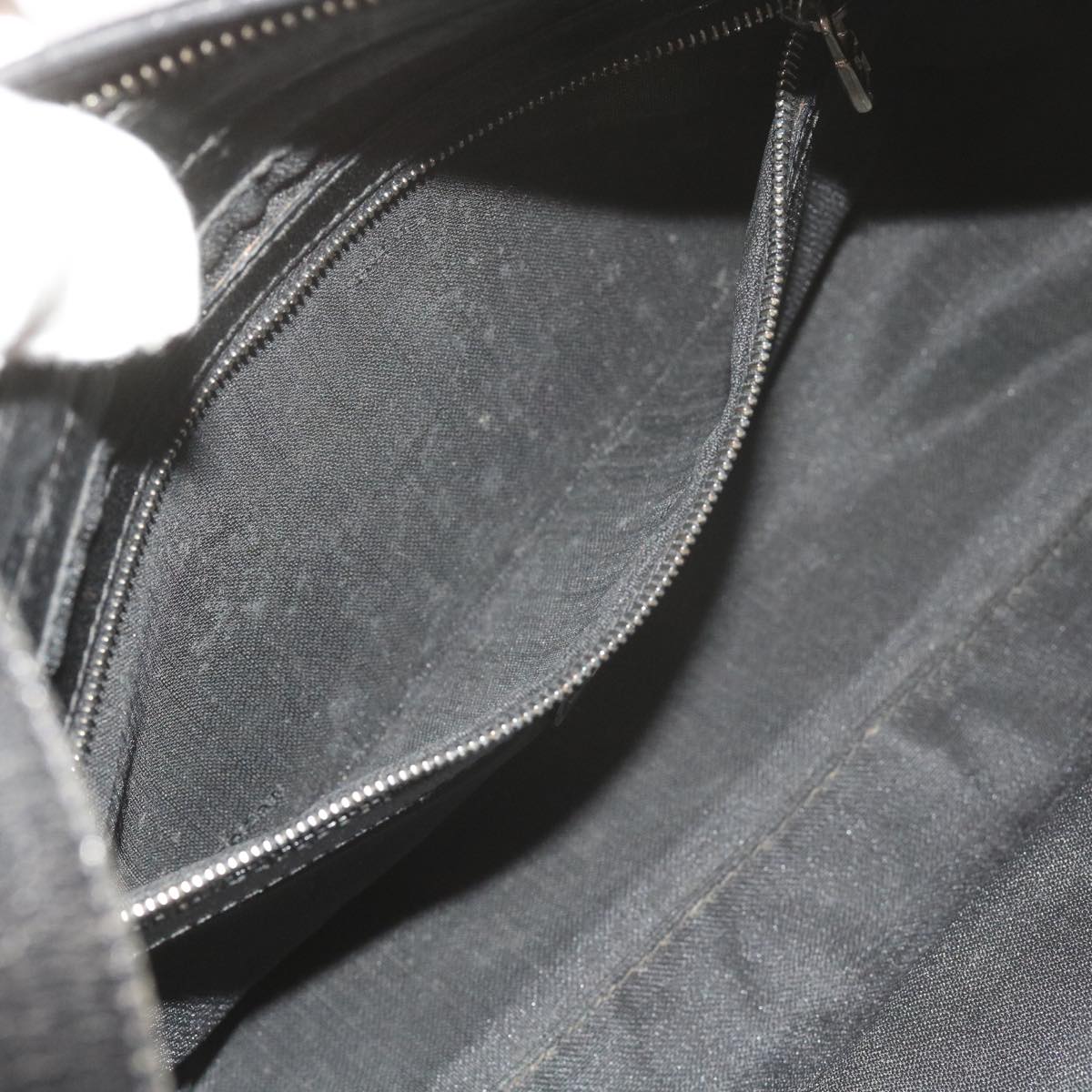 FENDI Mamma Baguette Shoulder Bag Suede Blackep2539