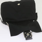FENDI Mamma Baguette Shoulder Bag Nylon Black 2308 26325 008ep2543