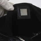 FENDI Mamma Baguette Shoulder Bag Nylon Black 2308 26325 008ep2543