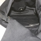 FENDI Mamma Baguette Shoulder Bag Nylon Black 2308 26325 008ep2543