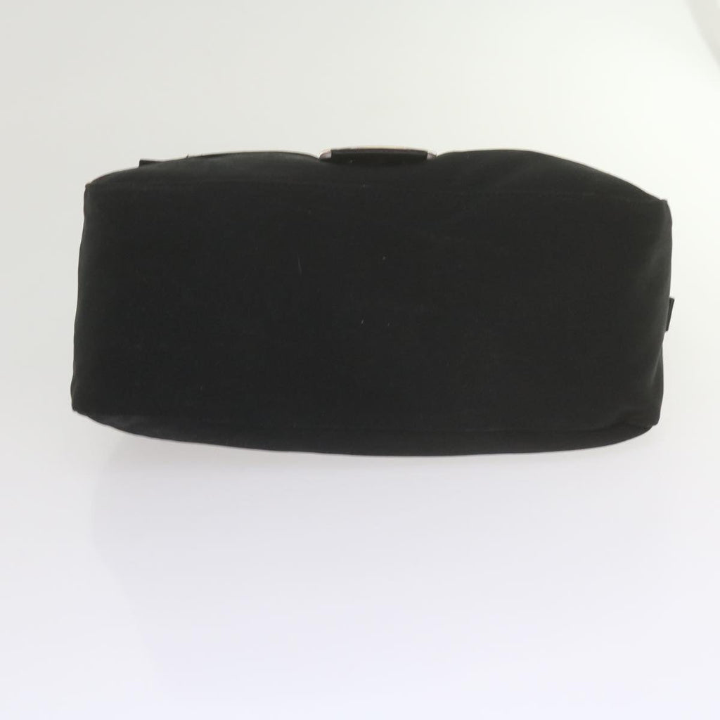 FENDI Mamma Baguette Shoulder Bag Nylon Black 2308 26325 008ep2543