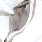 FENDI Mamma Baguette Shoulder Bag Leather Whiteep2545