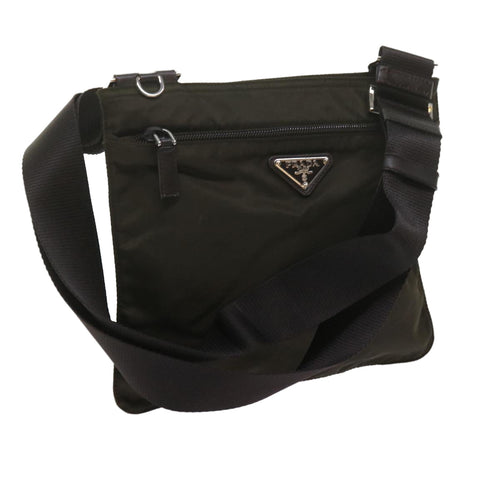 PRADA Shoulder Bag Nylon Green  ep2575