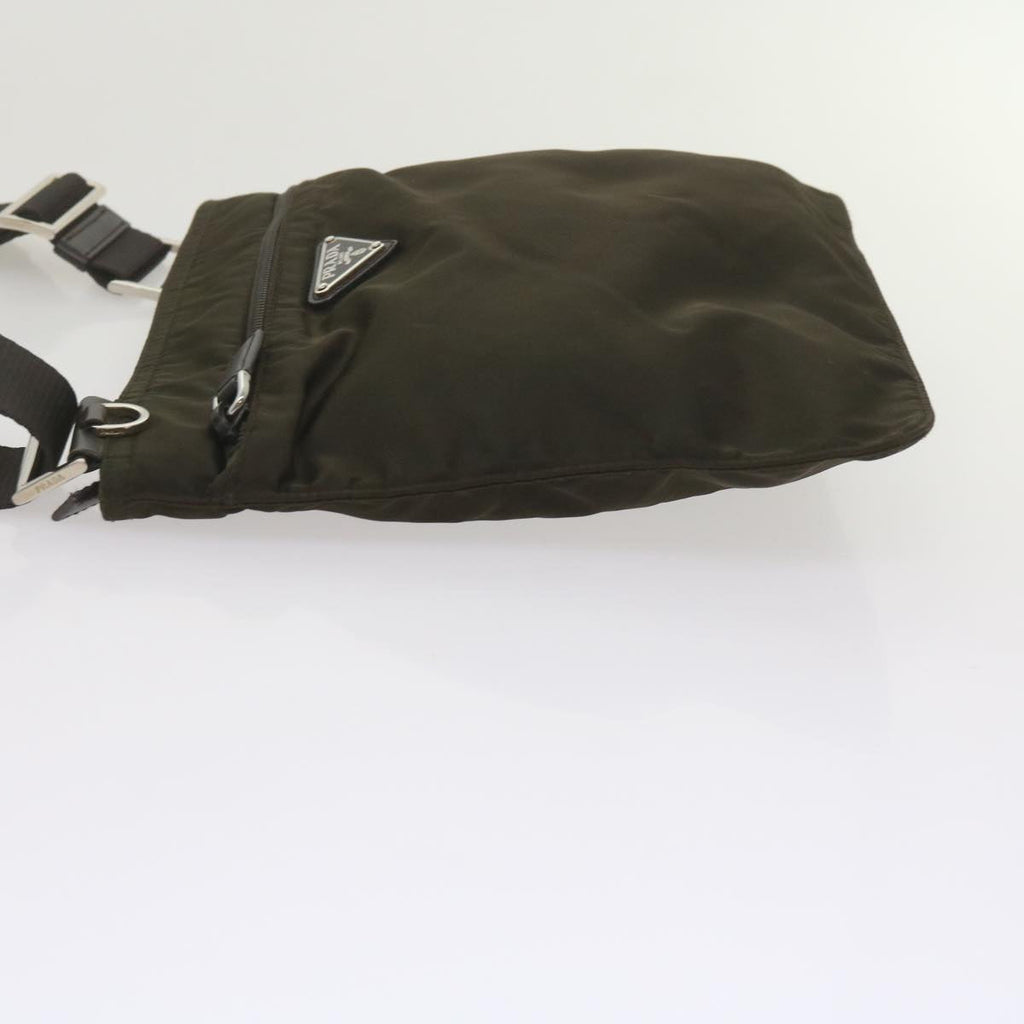 PRADA Shoulder Bag Nylon Green  ep2575