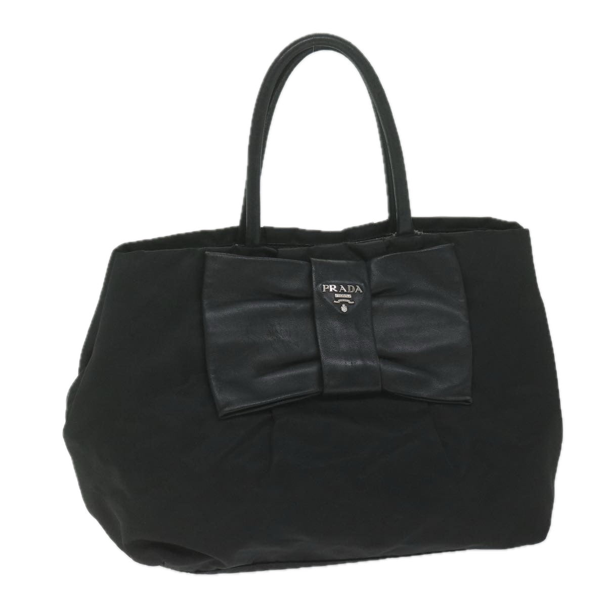 PRADA Hand Bag Nylon Black  ep2578