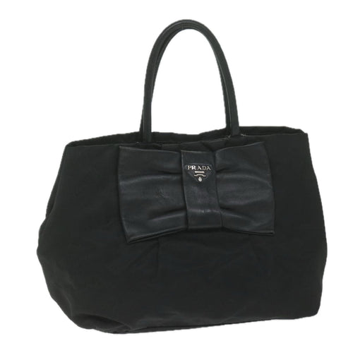 PRADA Hand Bag Nylon Black  ep2578