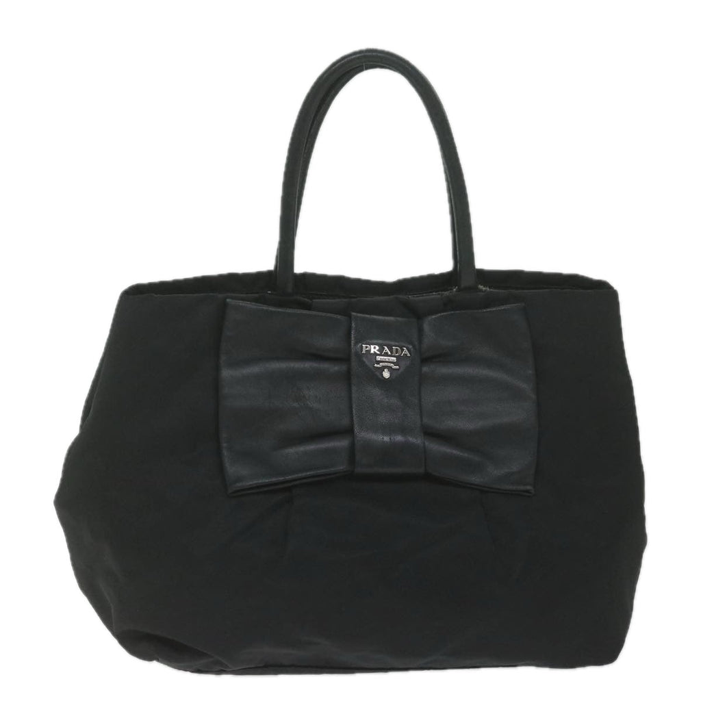 PRADA Hand Bag Nylon Black  ep2578