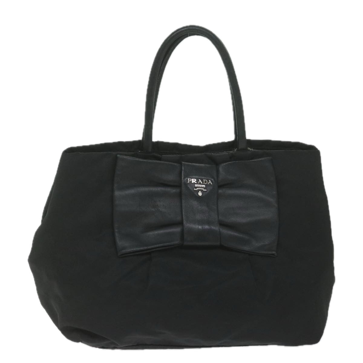 PRADA Hand Bag Nylon Black  ep2578