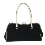 PRADA Shoulder Bag Canvas Black  ep2583
