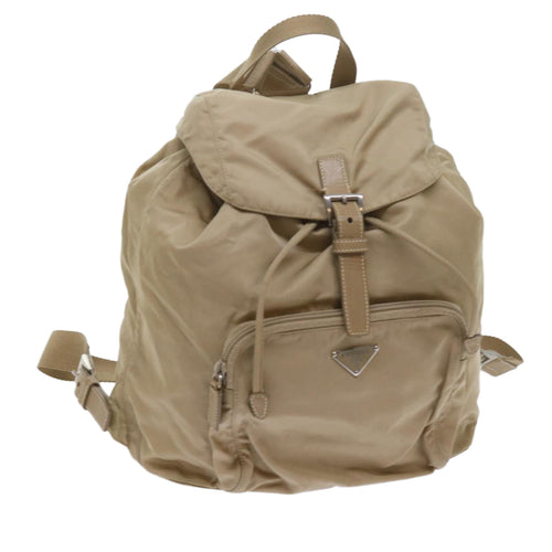 PRADA Backpack Nylon Beige  ep2585