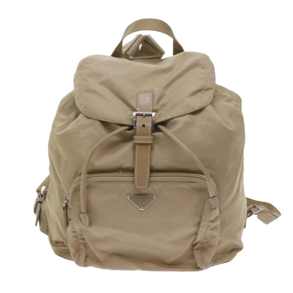 PRADA Backpack Nylon Beige  ep2585
