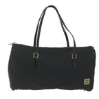 FENDI Zucchino Canvas Hand Bag Blackep2594