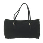 FENDI Zucchino Canvas Hand Bag Blackep2594