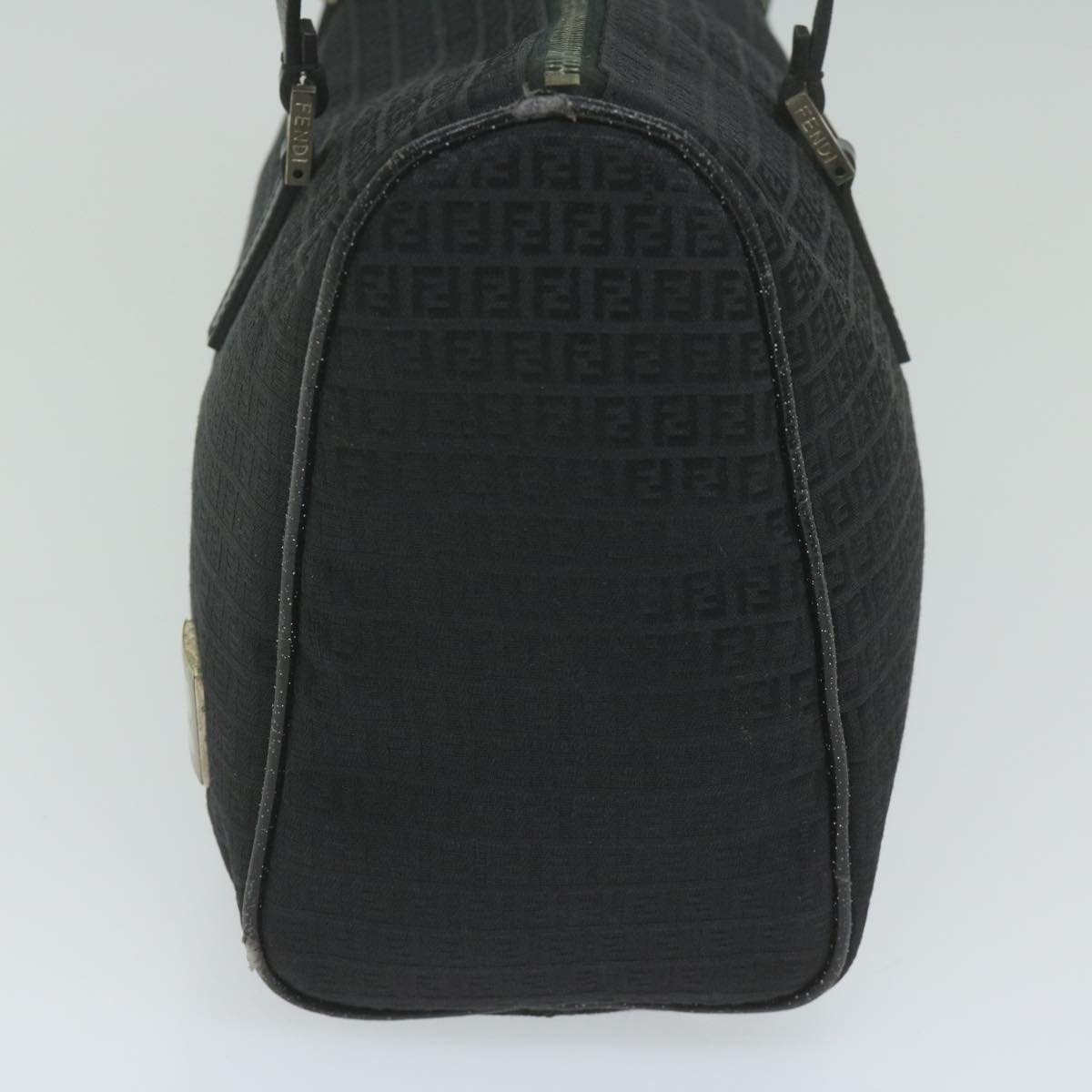 FENDI Zucchino Canvas Hand Bag Blackep2594