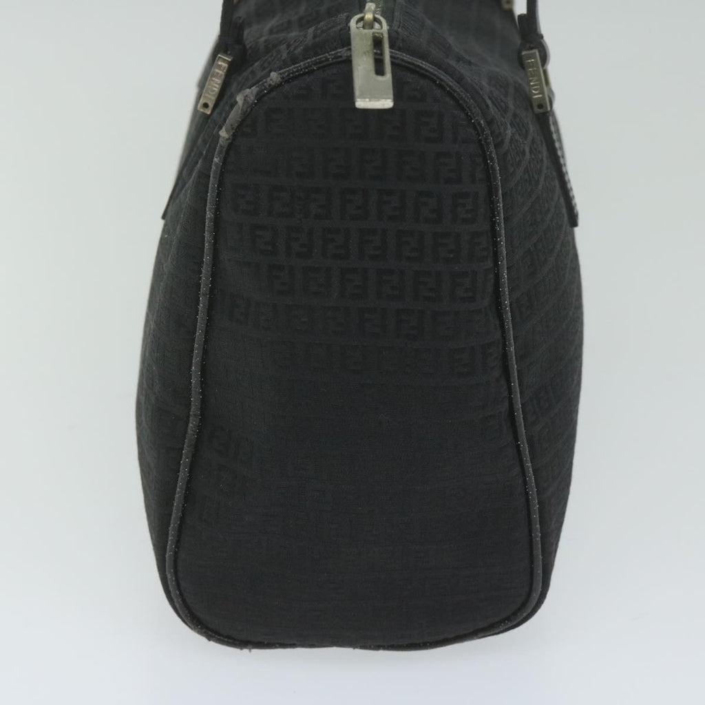 FENDI Zucchino Canvas Hand Bag Blackep2594