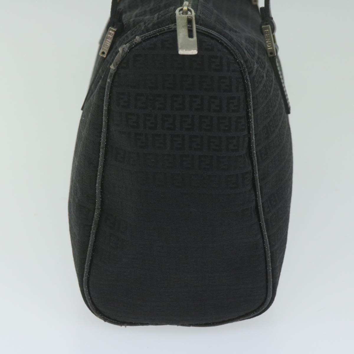 FENDI Zucchino Canvas Hand Bag Blackep2594