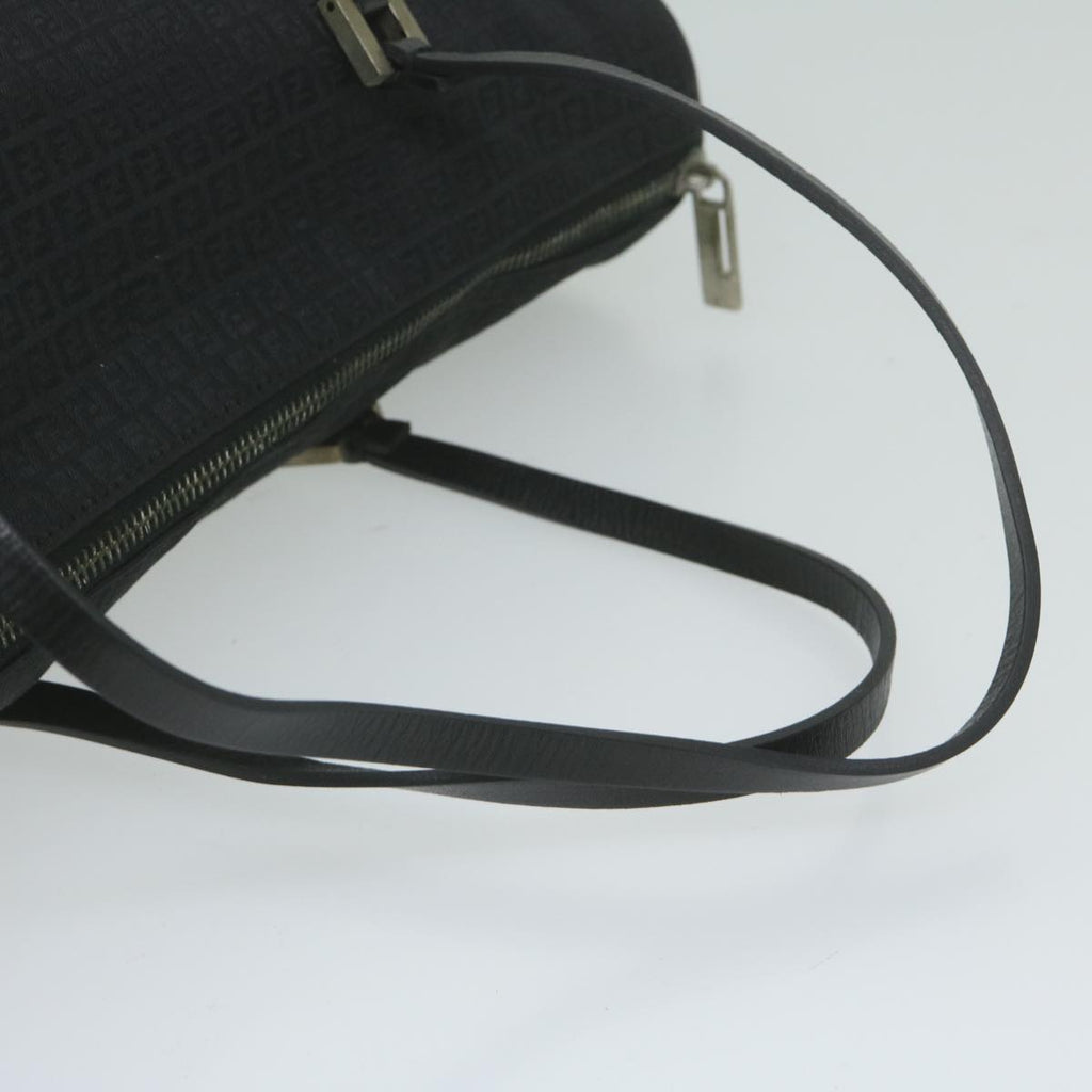FENDI Zucchino Canvas Hand Bag Blackep2594