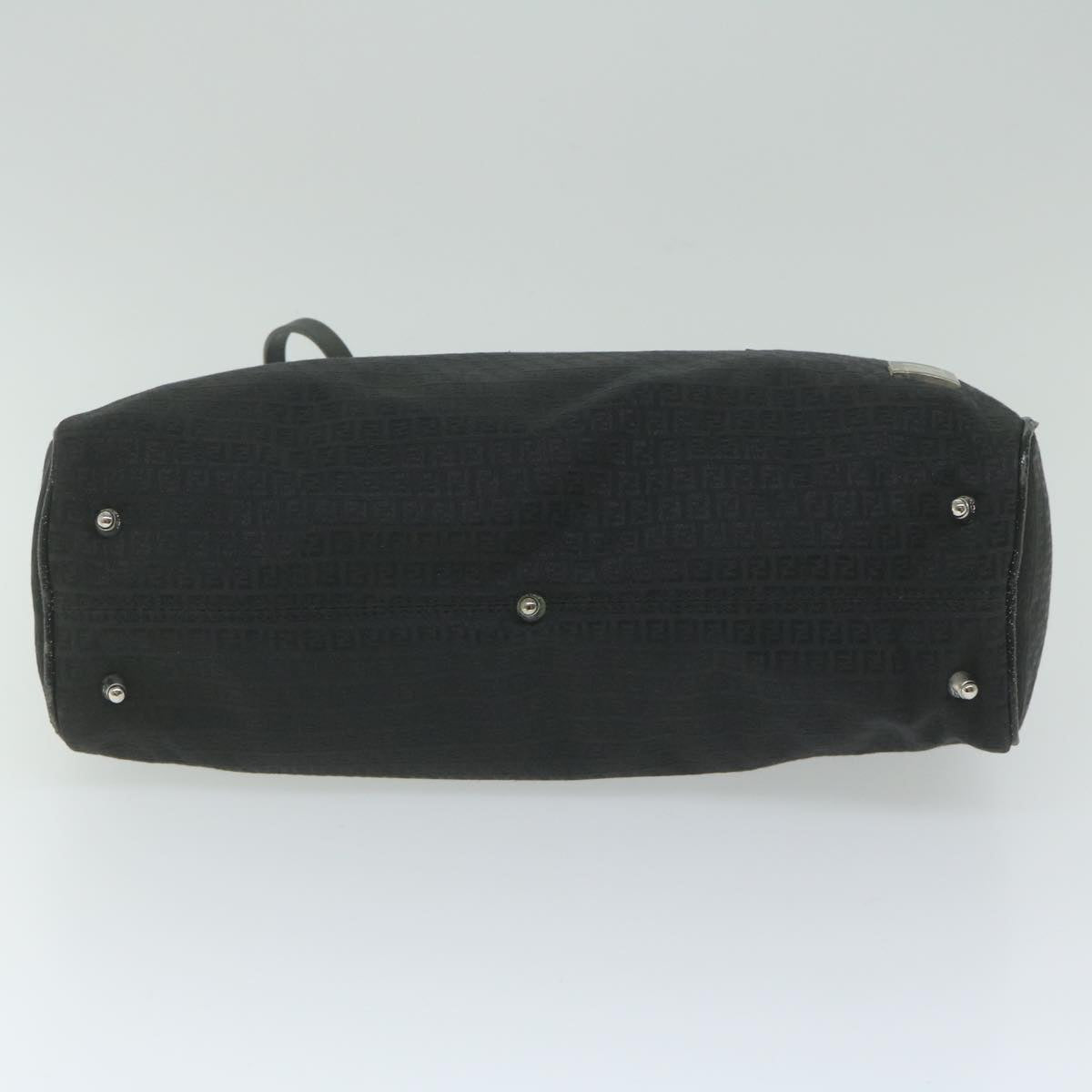 FENDI Zucchino Canvas Hand Bag Blackep2594