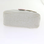 FENDI Mamma Baguette Shoulder Bag cotton White 26325ep2601