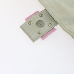 FENDI Mamma Baguette Shoulder Bag cotton White 26325ep2601