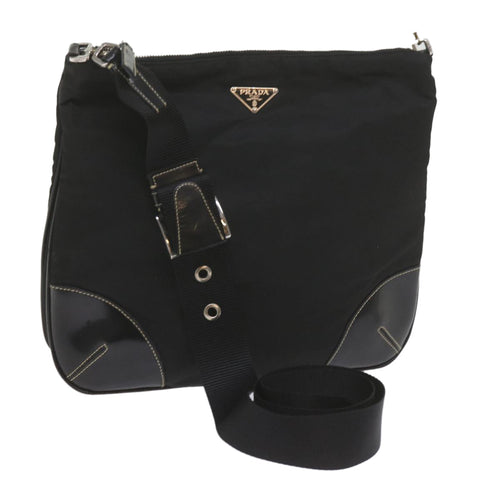 PRADA Shoulder Bag Nylon Black  ep2654