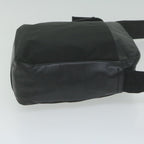 PRADA Shoulder Bag Leather nylon Black  ep2668