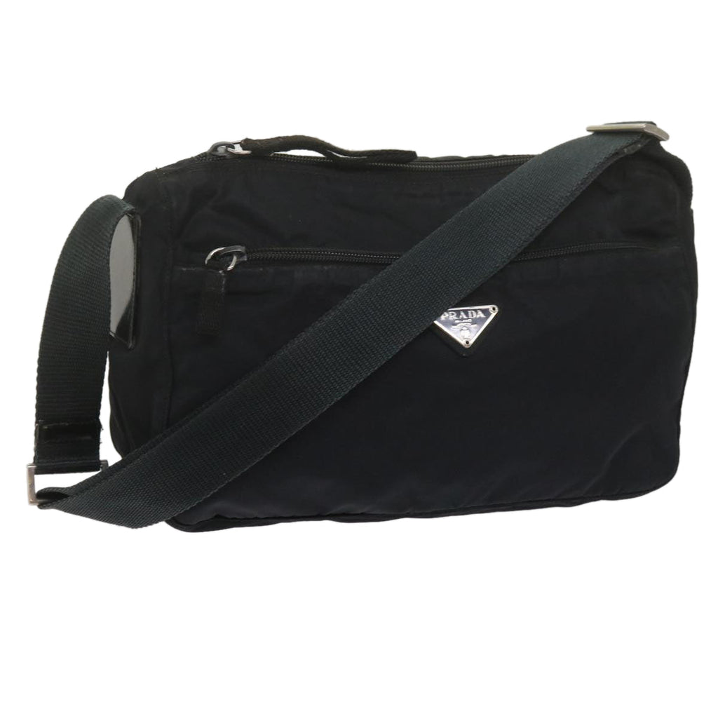 PRADA Shoulder Bag Nylon Black  ep2714