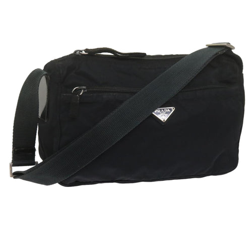 PRADA Shoulder Bag Nylon Black  ep2714