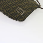 FENDI Zucca Canvas Tote Bag Black Brown 2370 26733 008ep2728